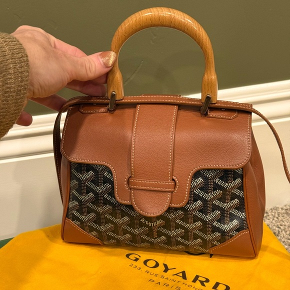 Goyard Handbags - ❌sold❌GOYARD Saigon Goyardine Canvas Black in full in pristine condition